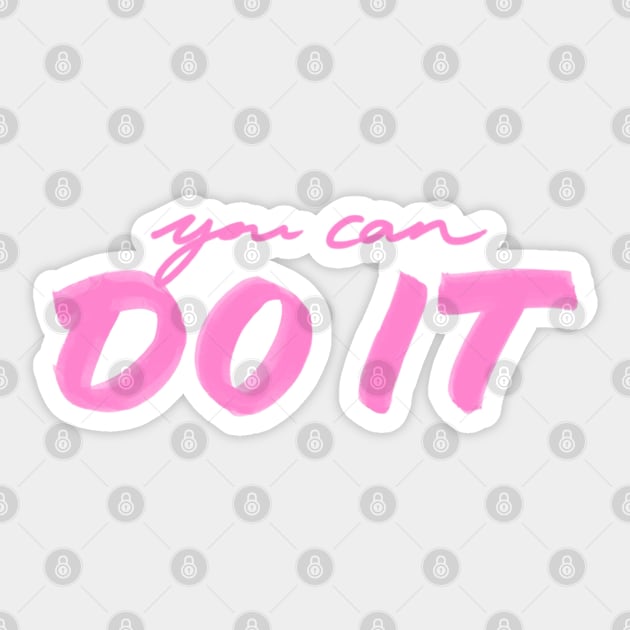 You Can Do It! Sticker by TimelessJourney